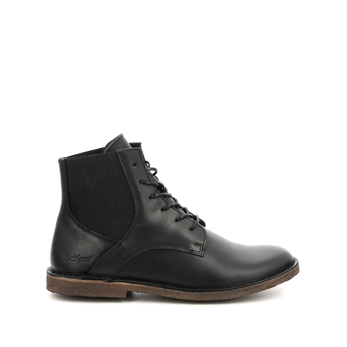 Titi Leather Ankle Boots with Laces