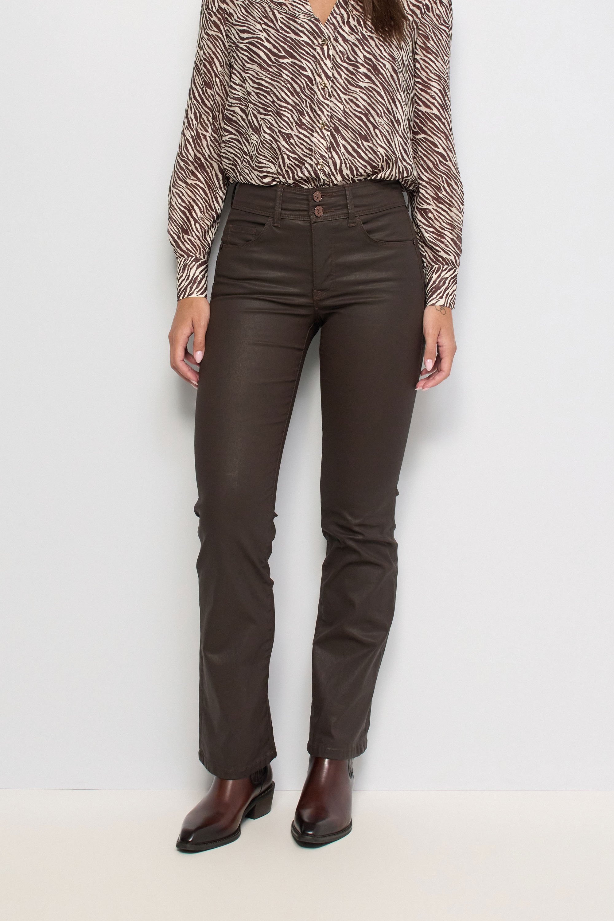 JEAN SECRET PUSH IN BOOTCUT ENDUIT, SALSA JEANS