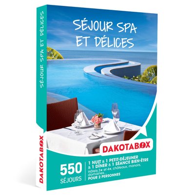 Séjour spa et délices - DAKOTABOX - Coffret Cadeau Séjour DAKOTABOX