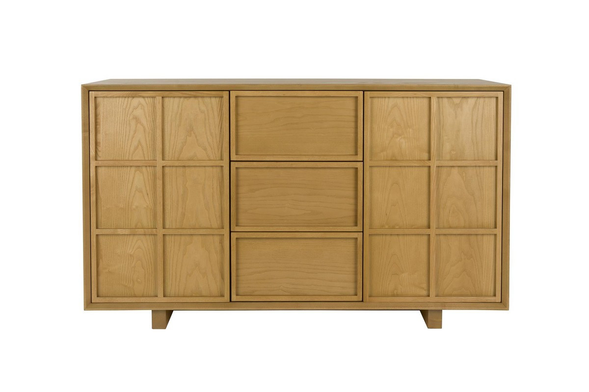 Buffet en bois clair - RASTER, ZUIVER