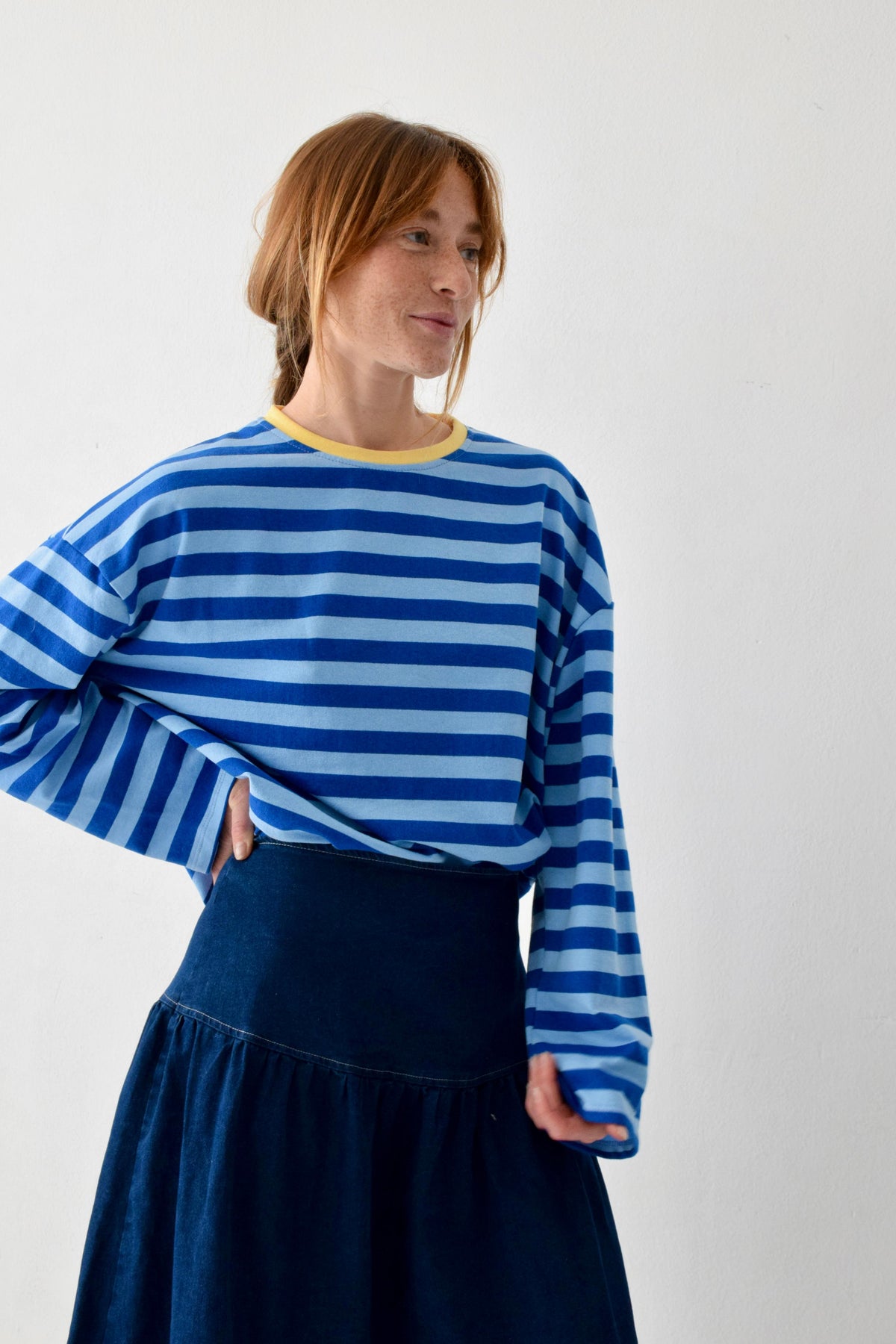 T-shirt rayé manches longues NÚRIA, MINDTRAVELER