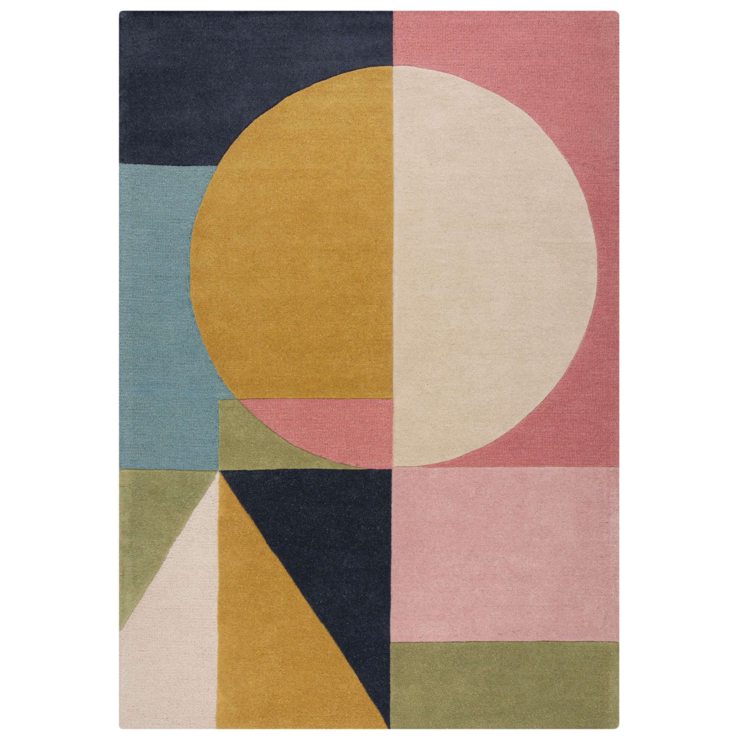 Tapis salon et chambre moderne pure laine REESE, NOVATREND