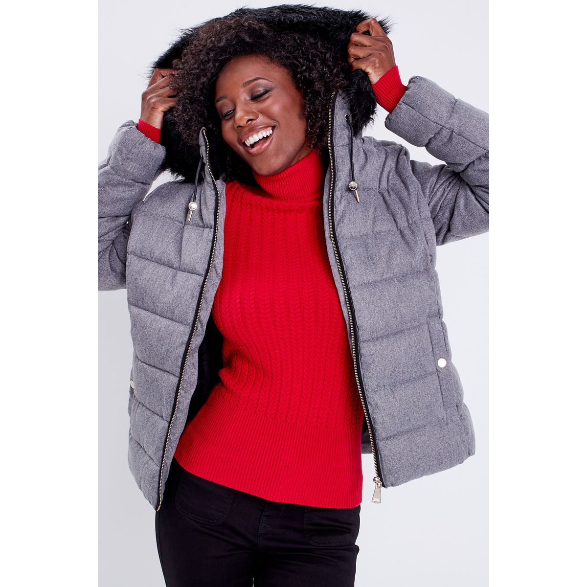 Manteau rouge cache online cache