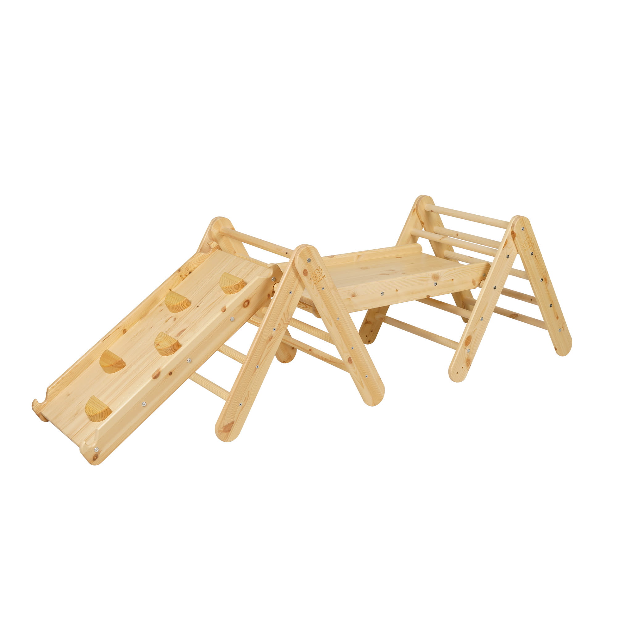 Triangle d'escalade avec Toboggan, MEOW BABY