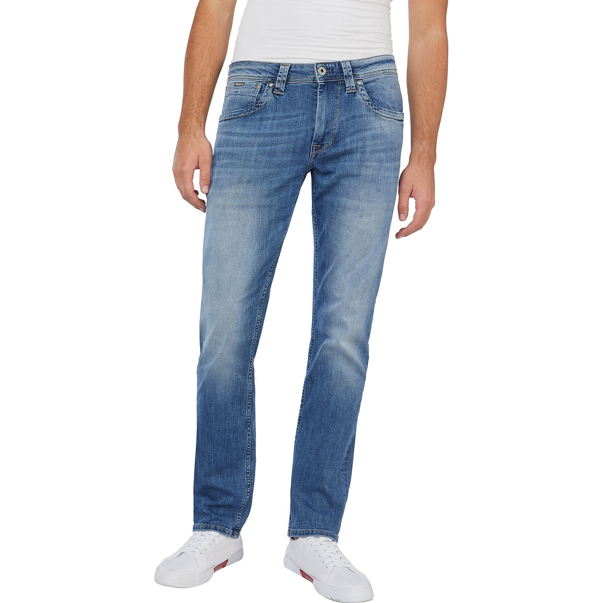 La Redoute Homme Vêtements Pantalons & Jeans Jeans Slim Jean Slim Fit en denim stretch confortable 708 