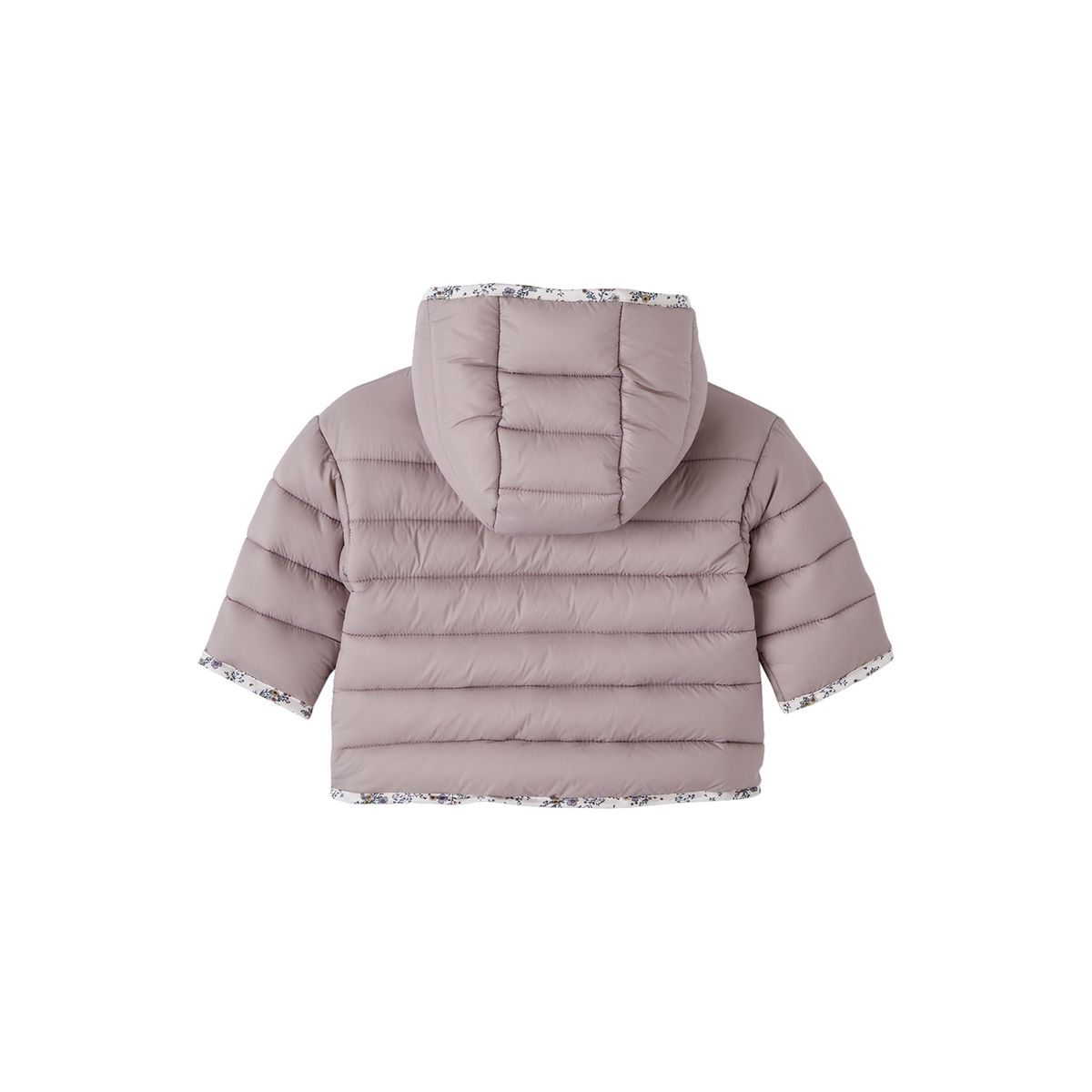 VERTBAUDET Manteau Fille en Drap de Laine Marine grisé 2 A : : Mode