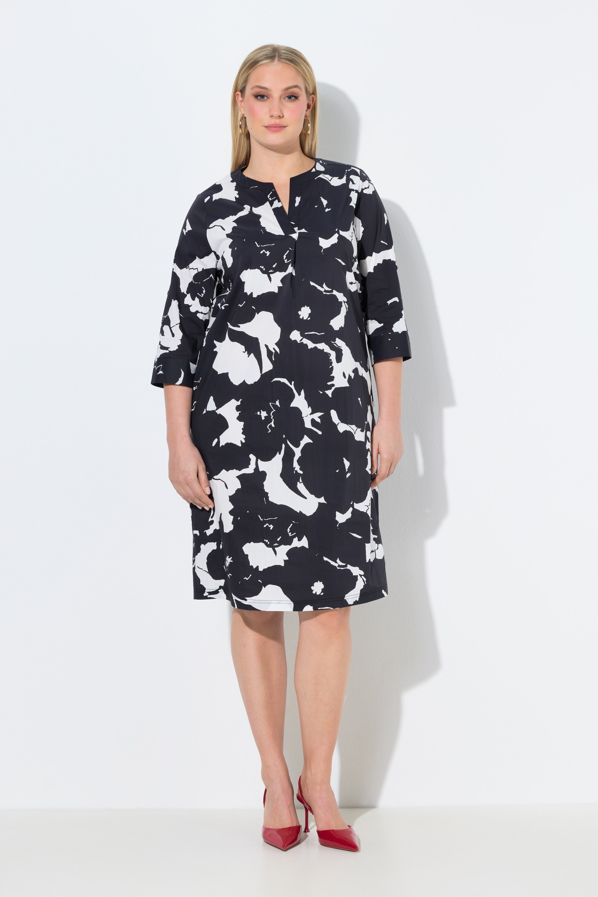 Robe tunique à fleurs, ULLA POPKEN