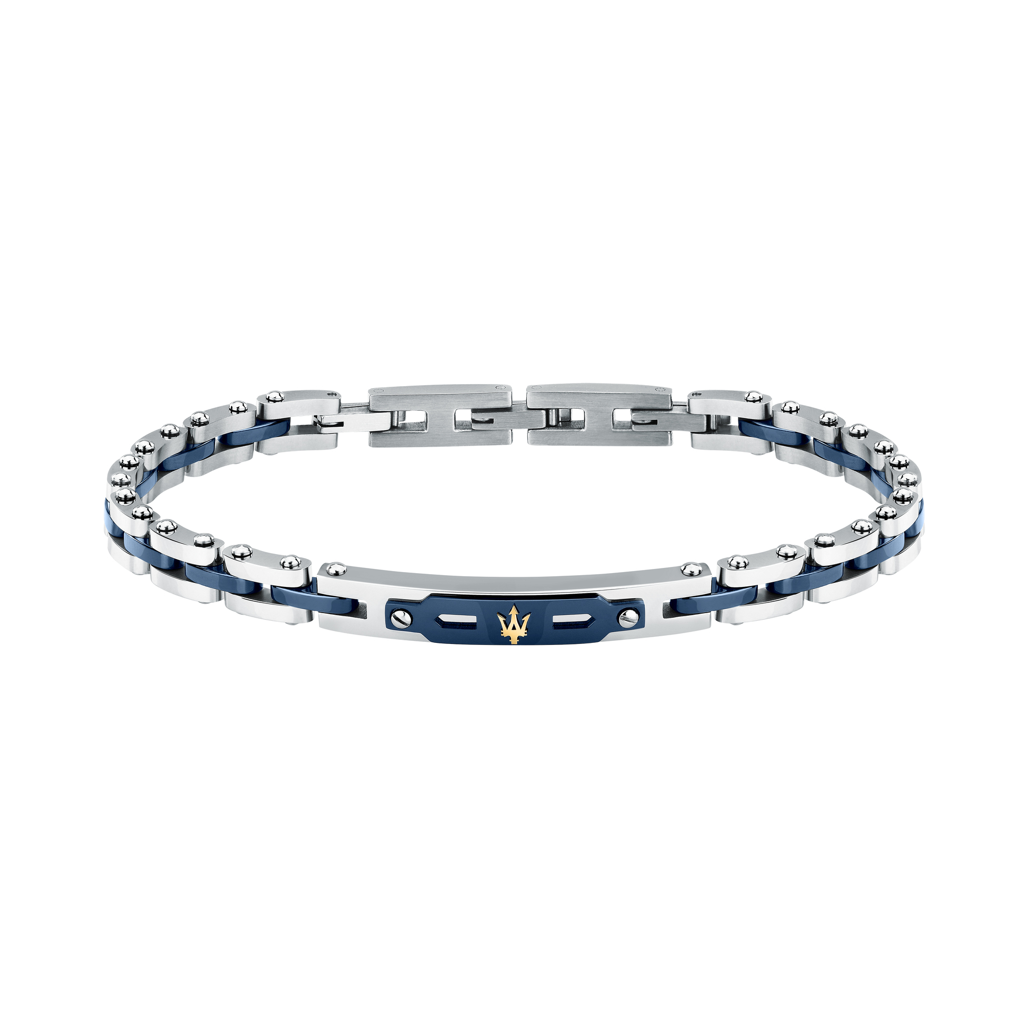Bracelet acier, or, céramique CERAMIC GOLD, MASERATI