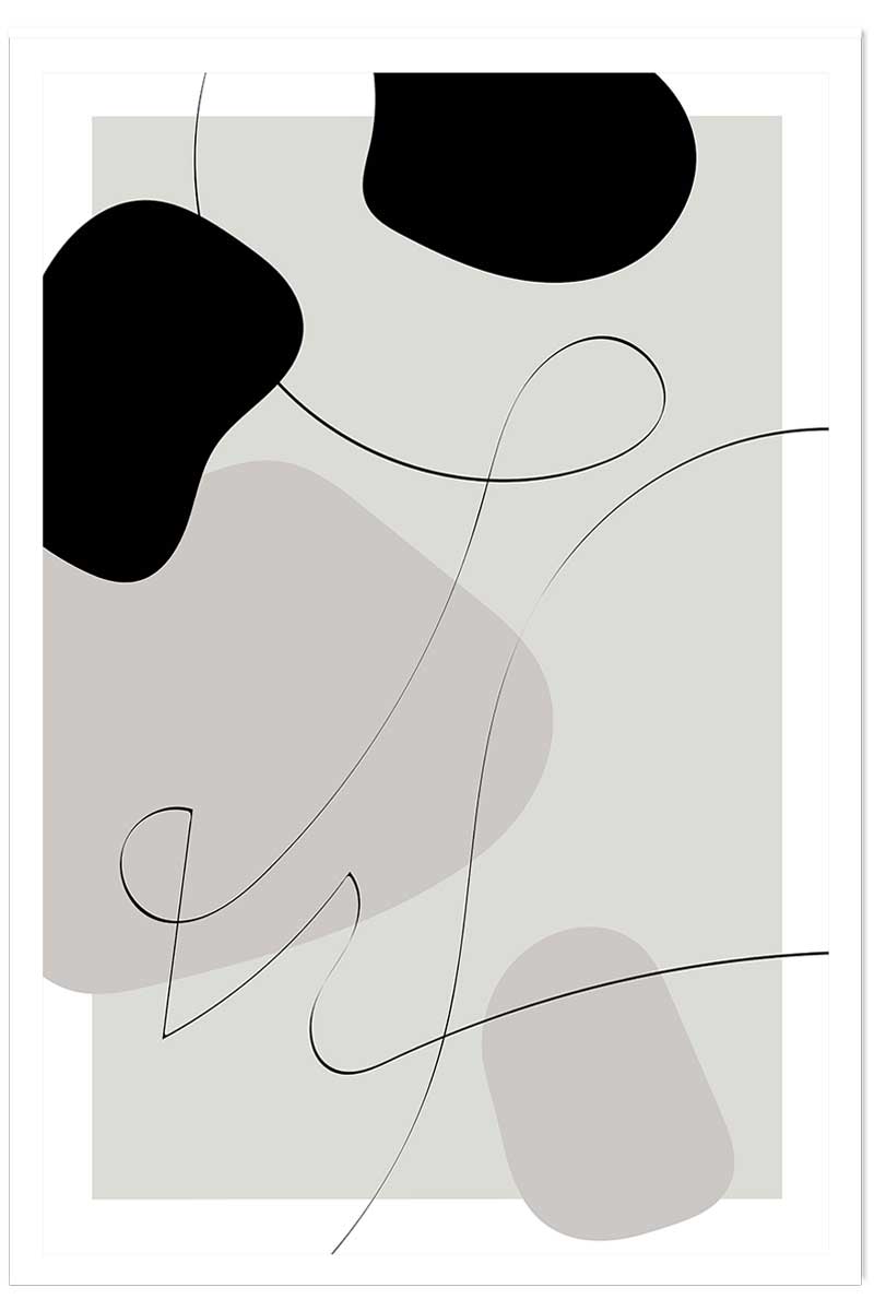 Affiche Forme et autographe, HEXOA