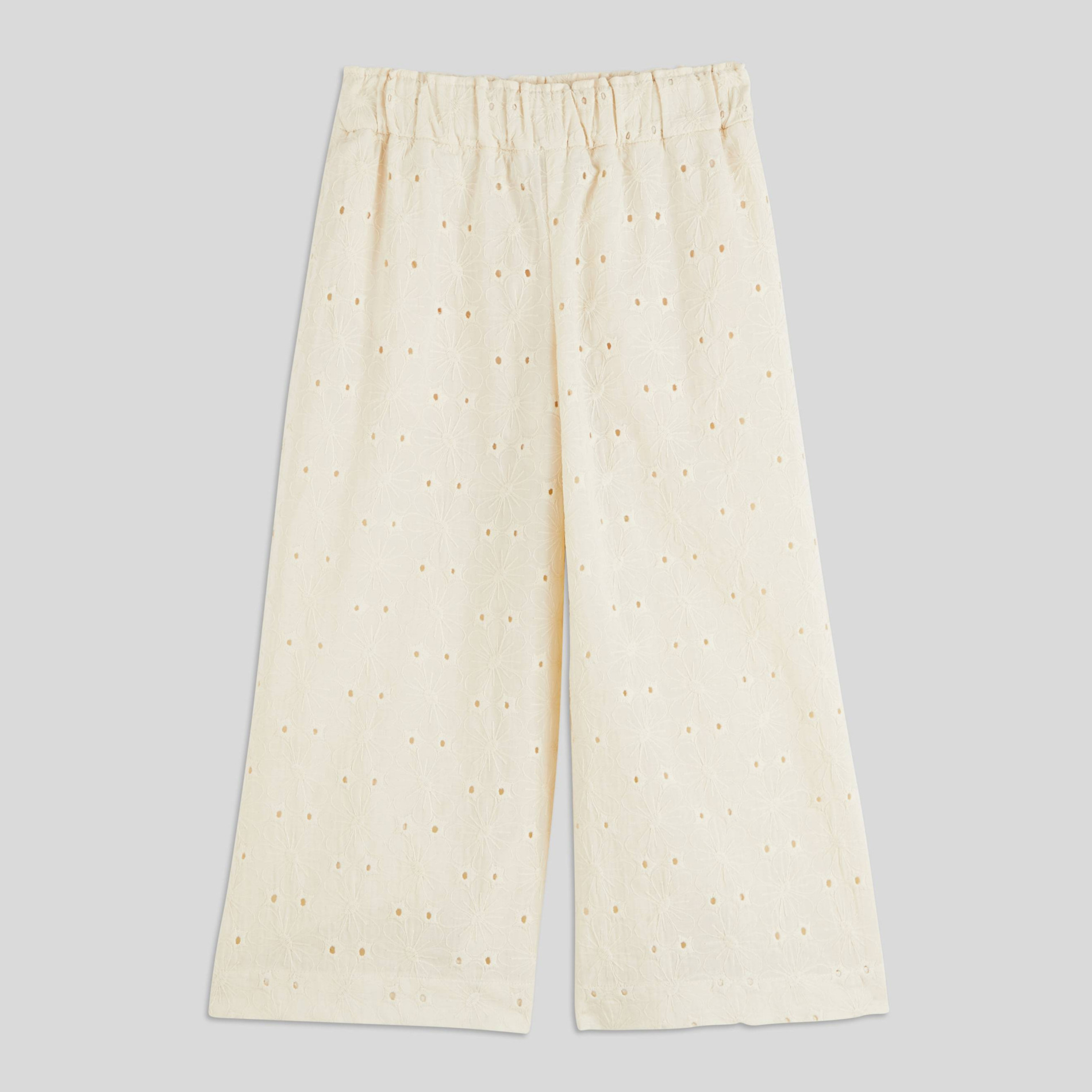 Pantalon large en coton, certifié OEKO-TEX, MONOPRIX KIDS