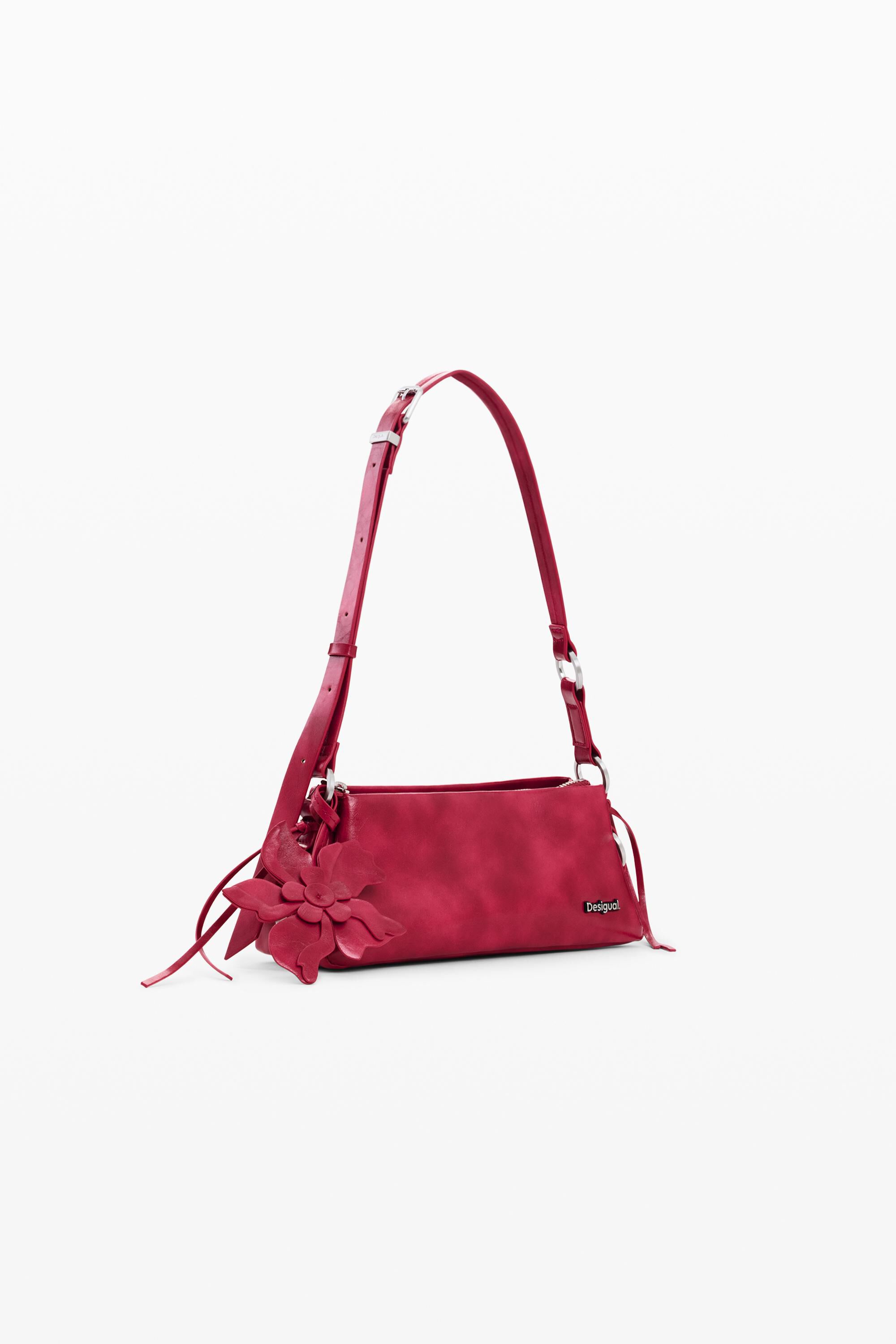 Sac moyen effet cuir charm, DESIGUAL