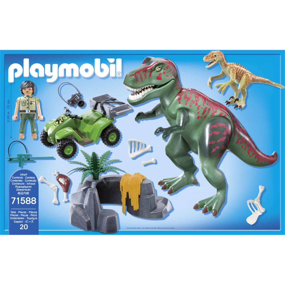 PLAYMOBIL, Il faut aider les dinosaures!
