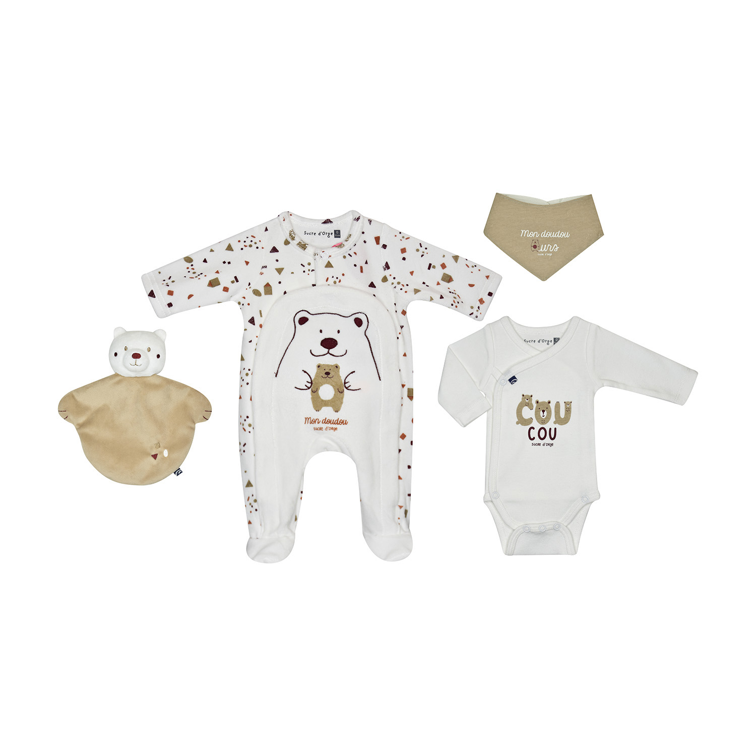Trousseau naissance federico, SUCRE D'ORGE