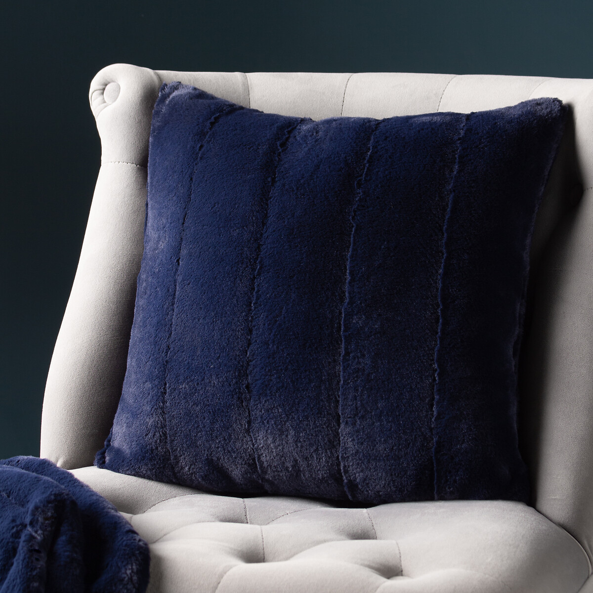 Empress Faux Fur Cushion 45x45cm, PAOLETTI