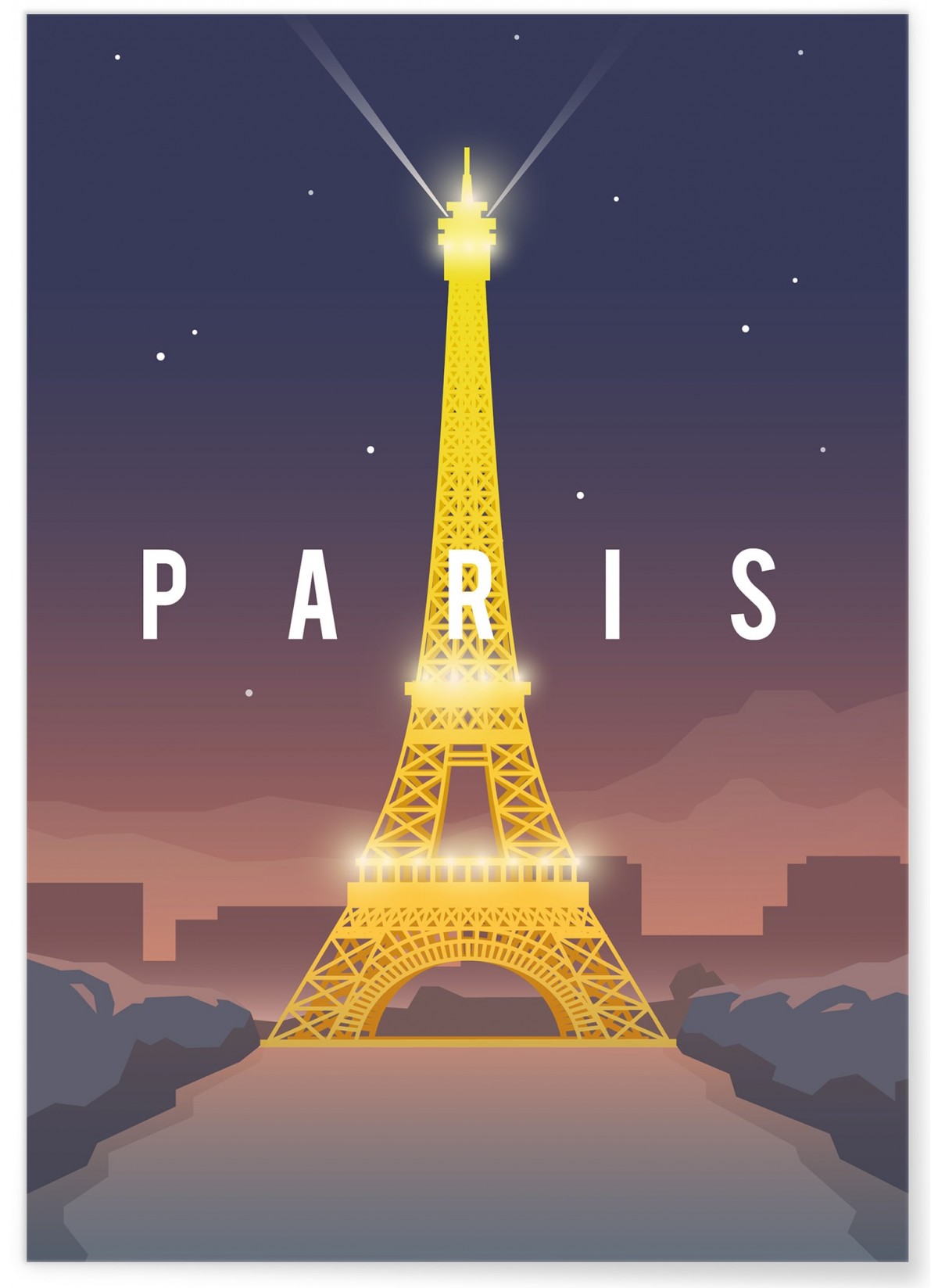 Poster ville Paris, L'AFFICHERIE