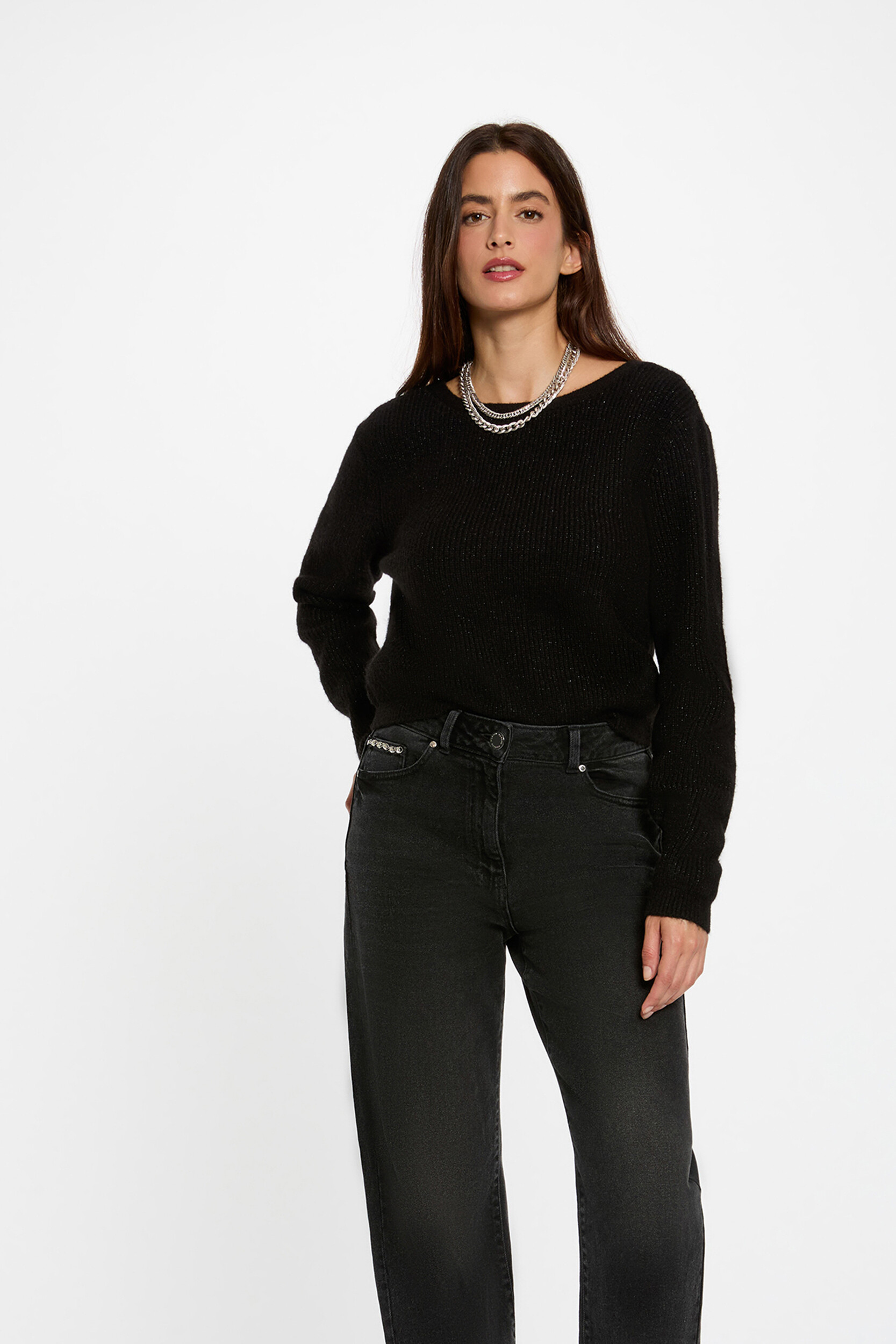 Gilet col en V, MORGAN