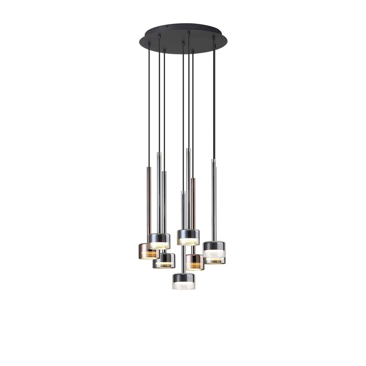 Suspension en verre design, D.41, MANTRA