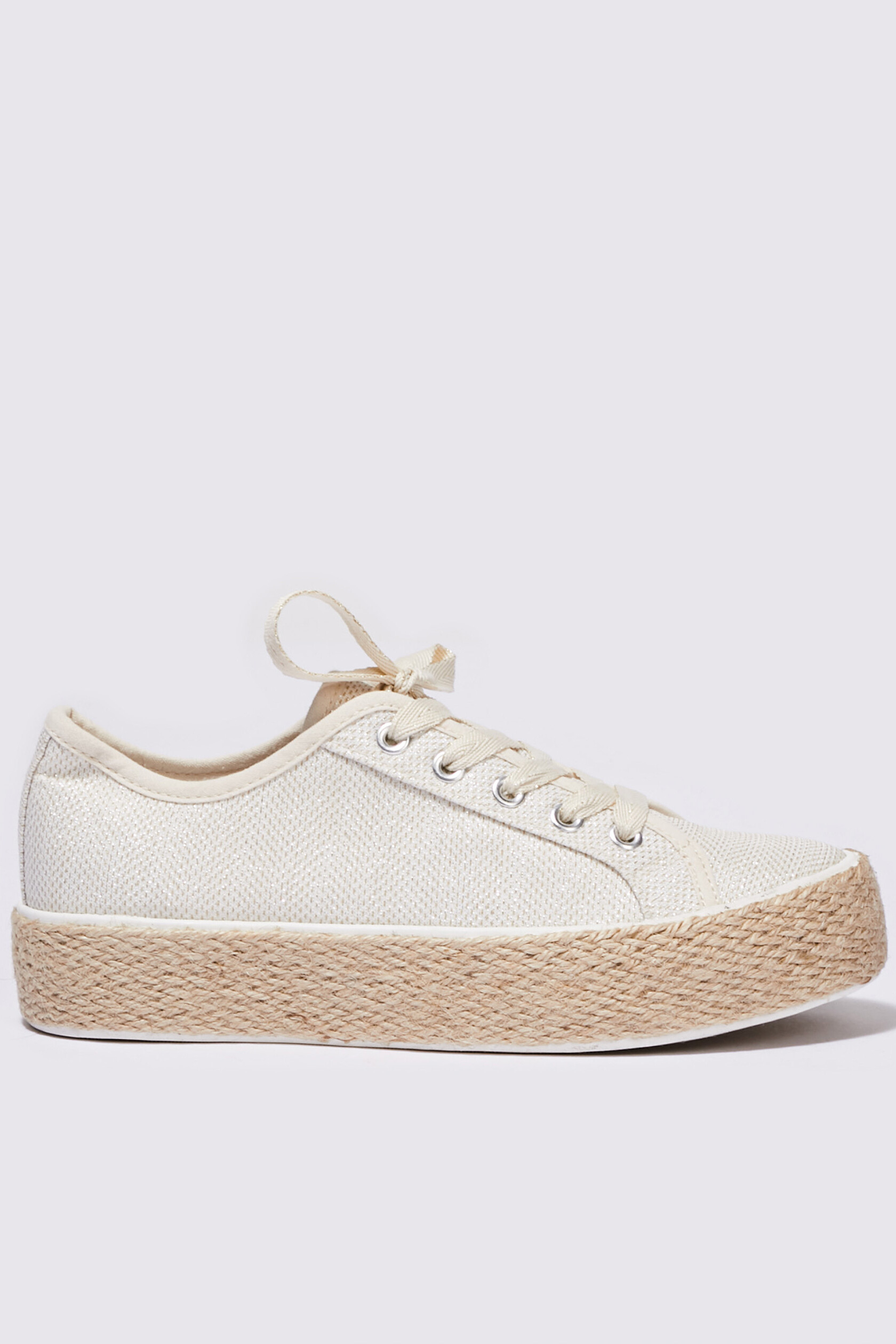 Espadrilles plates avec cordes, BONOBO