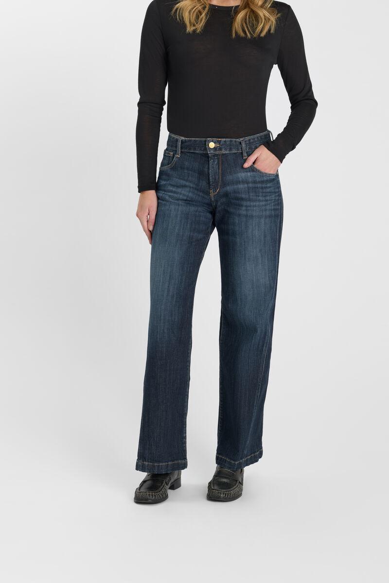 Jeans loose, large wide leg , longueur 34, LE TEMPS DES CERISES