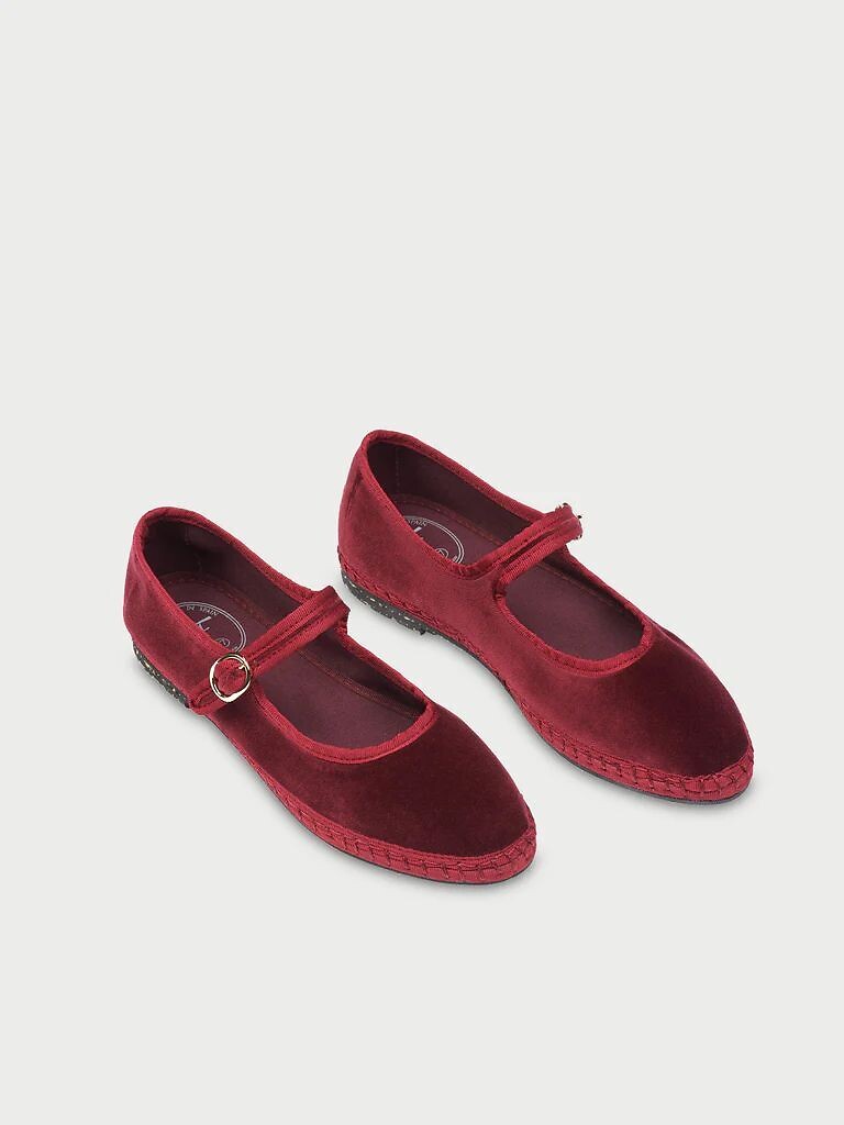 Ballerines Mary-Jane en velours Lucrecia, FLABELUS