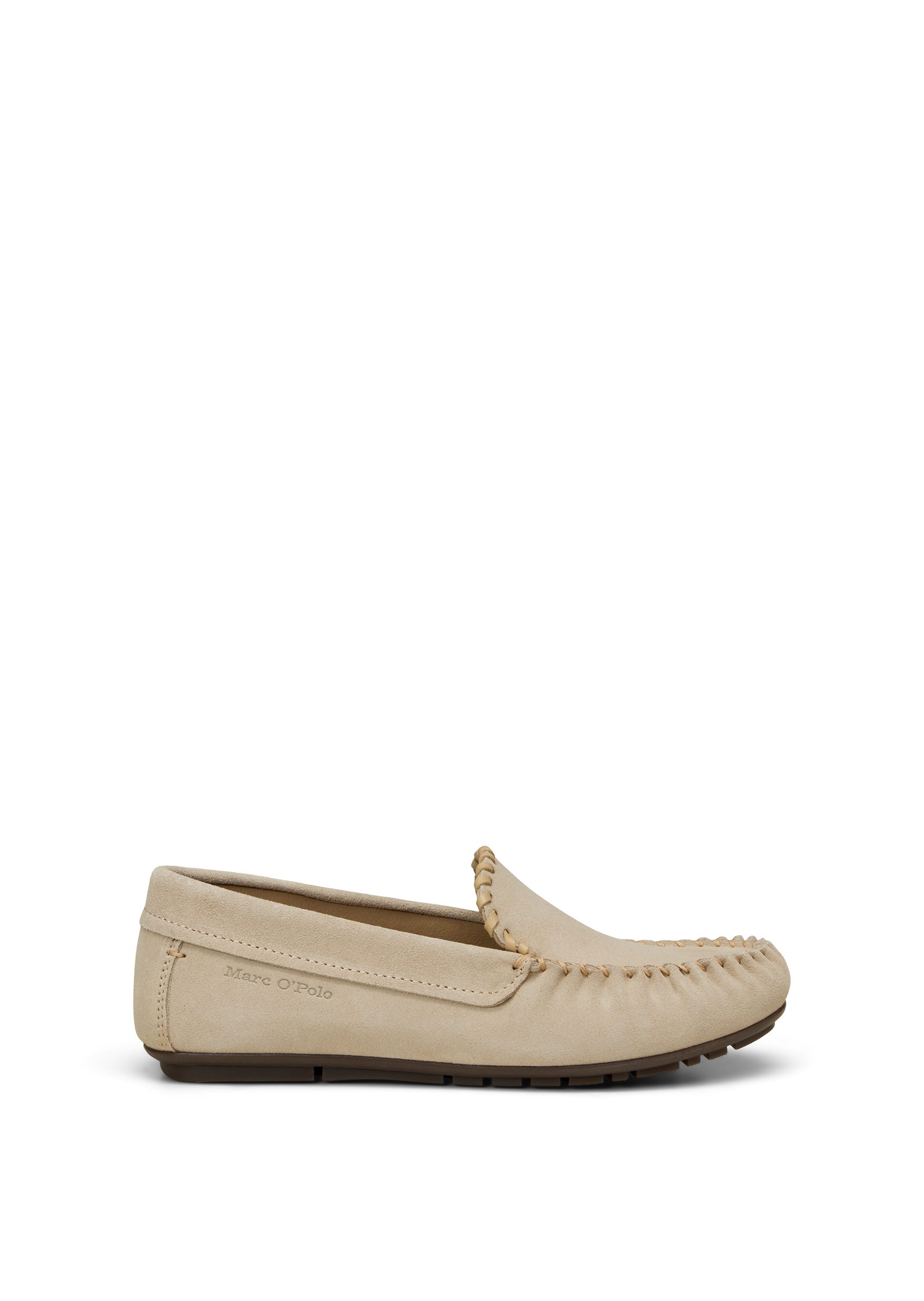 Mocassin modèle Valentina en cuir velours doux, MARC O'POLO