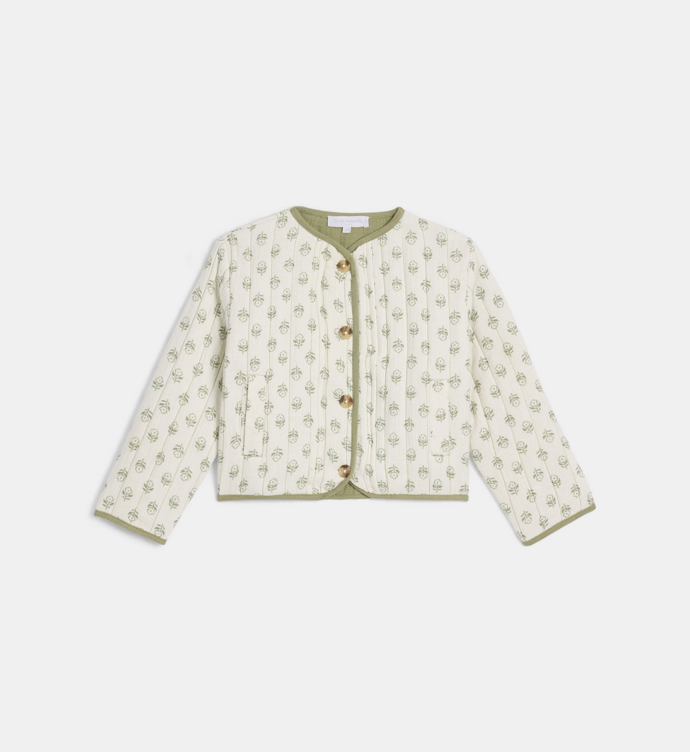 Veste laeve en gaze de coton bio, CADET ROUSSELLE