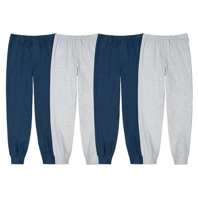 Pack of 4 Jersey Pyjama Bottoms LA REDOUTE COLLECTIONS