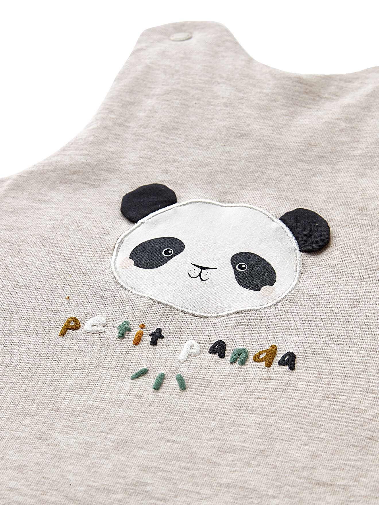 Gigoteuse Bébé Motif Panda Toute L'Année – Jersey 100% Coton TOG 2.5 – Fermeture Éclair Totale 70 Cm Ou 90 Cm