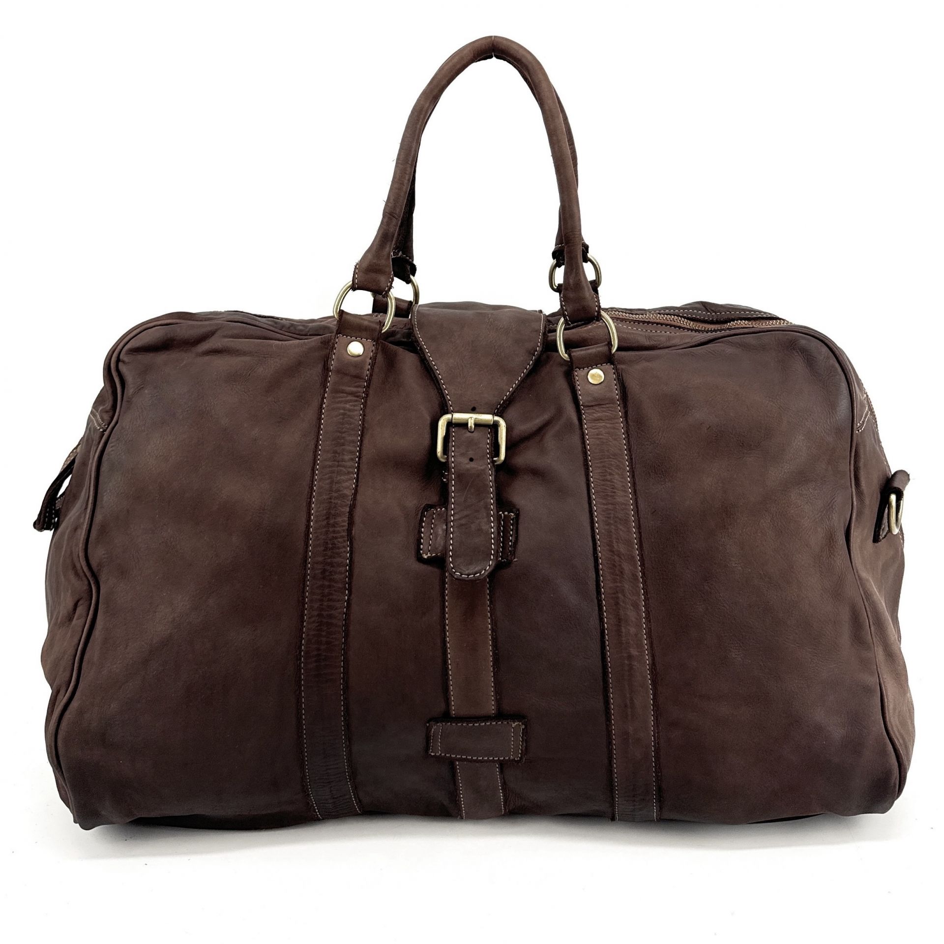 Sac de voyage en cuir vintage italien COBA, OH MY BAG