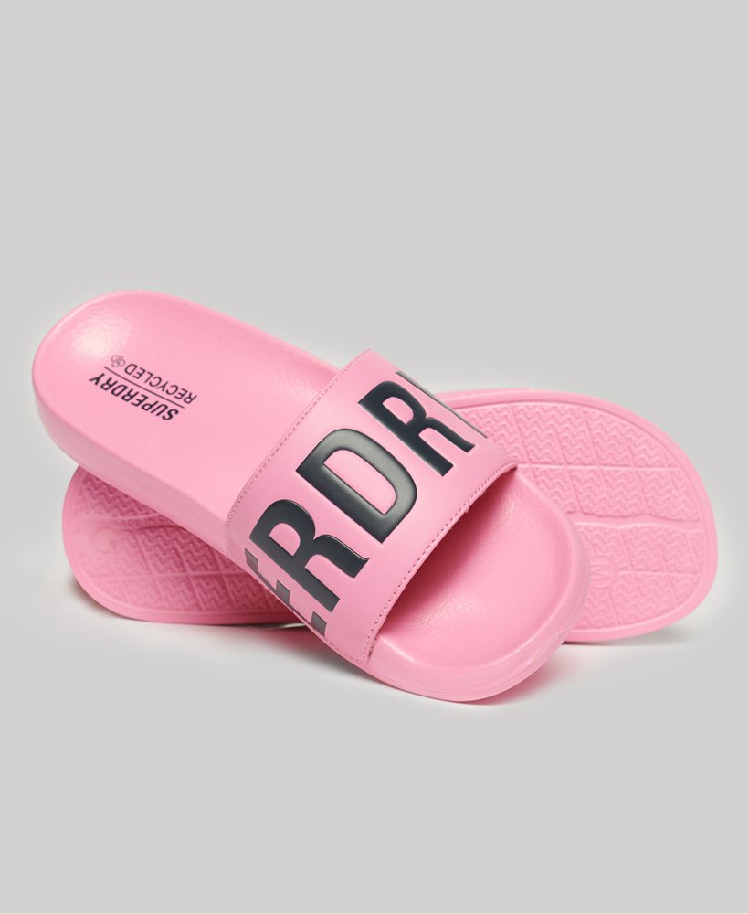 Claquettes de piscine véganes Code Core, SUPERDRY