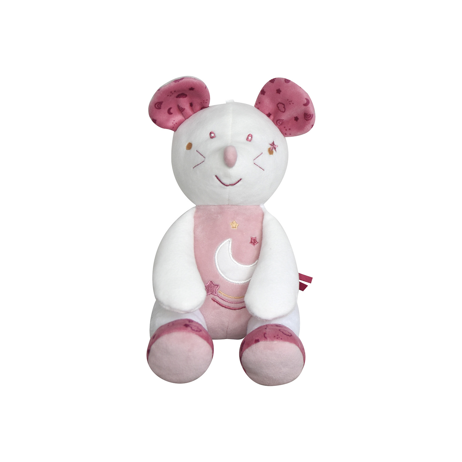 Doudou magidoux phosphorescent souris palmire, SUCRE D'ORGE