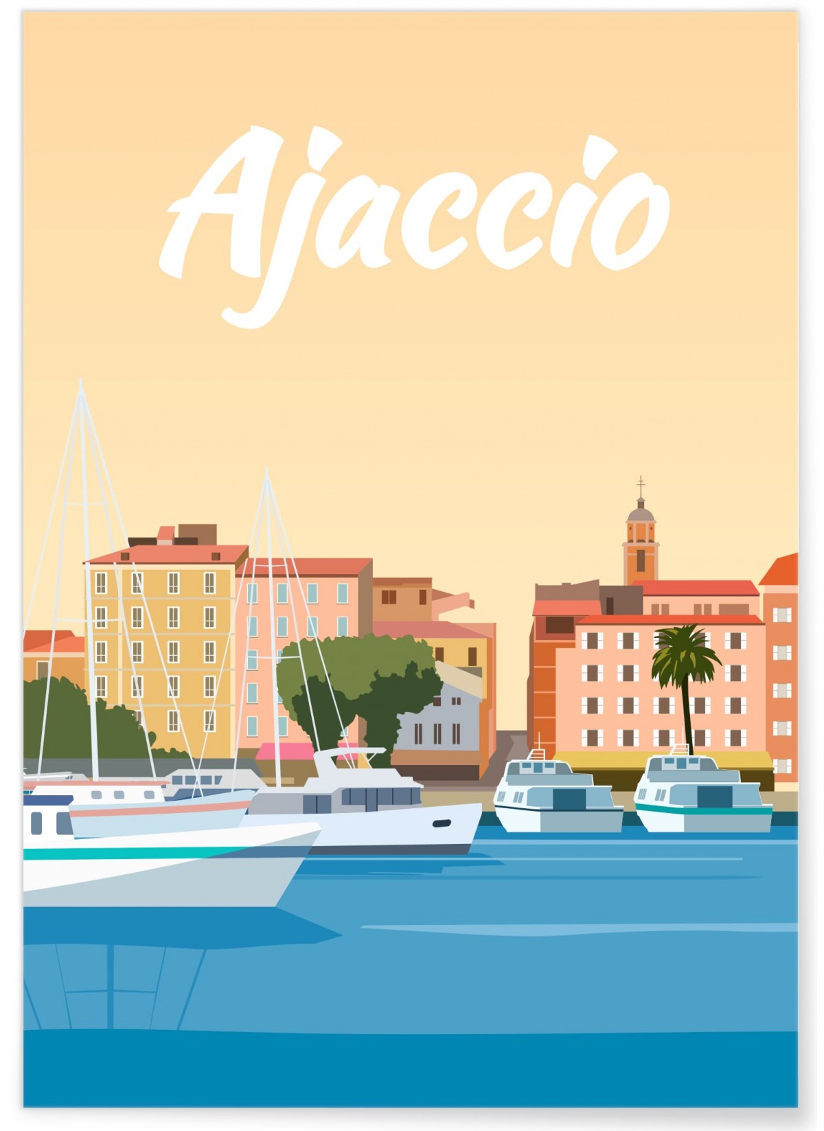 Affiche ville Ajaccio 2, L'AFFICHERIE
