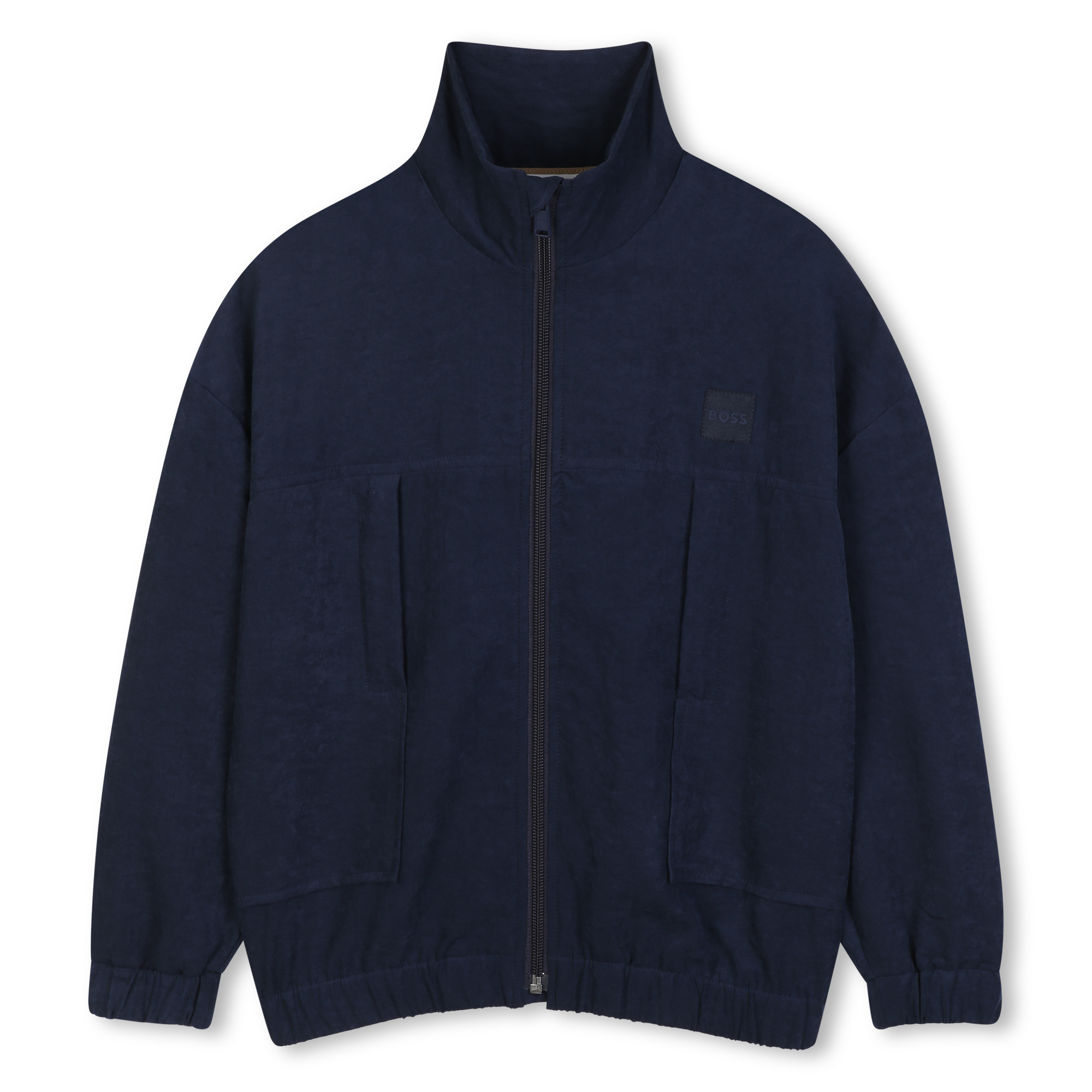 Cardigan en weavy satin, BOSS KIDSWEAR