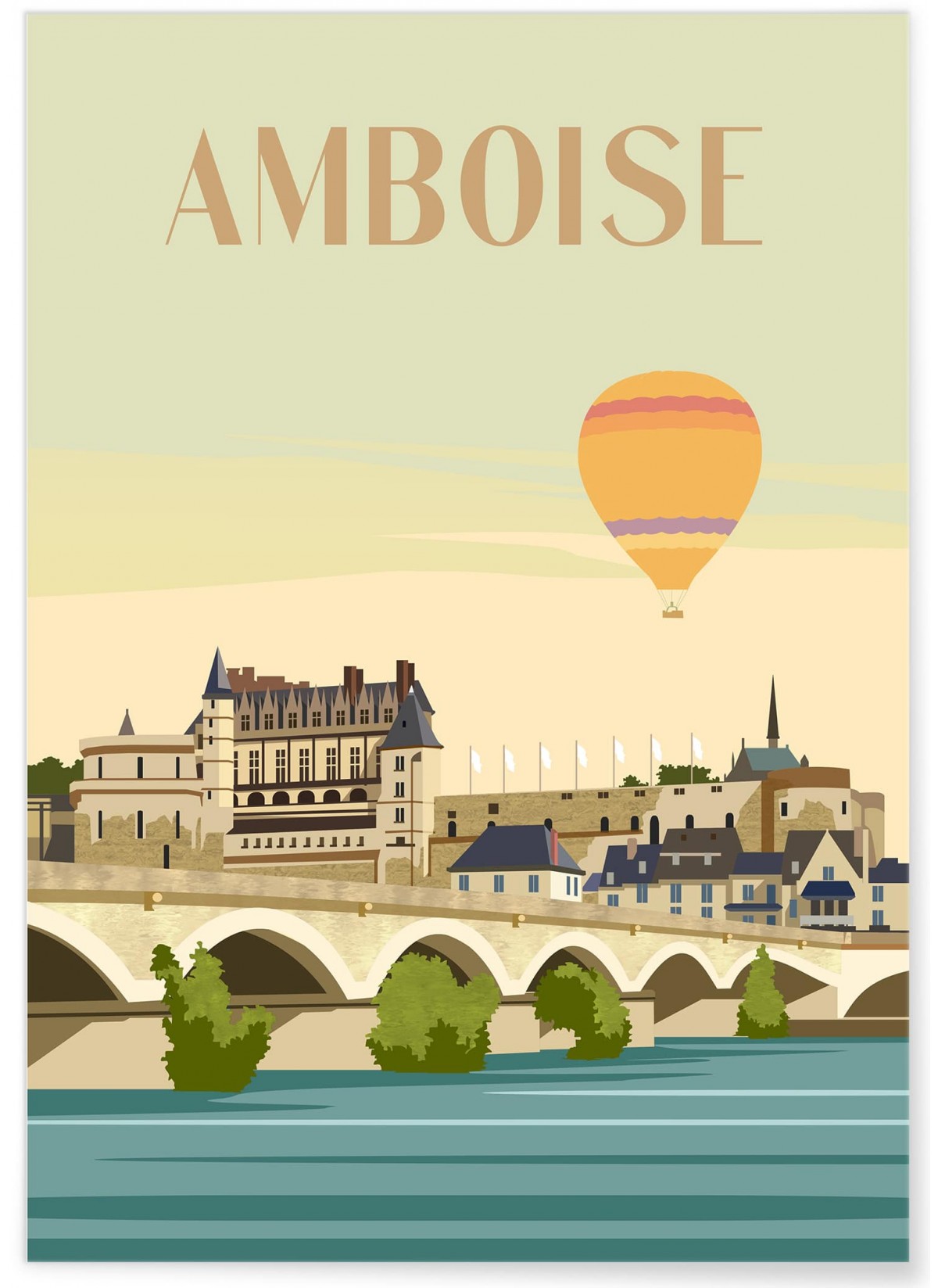 Affiche ville Amboise, L'AFFICHERIE