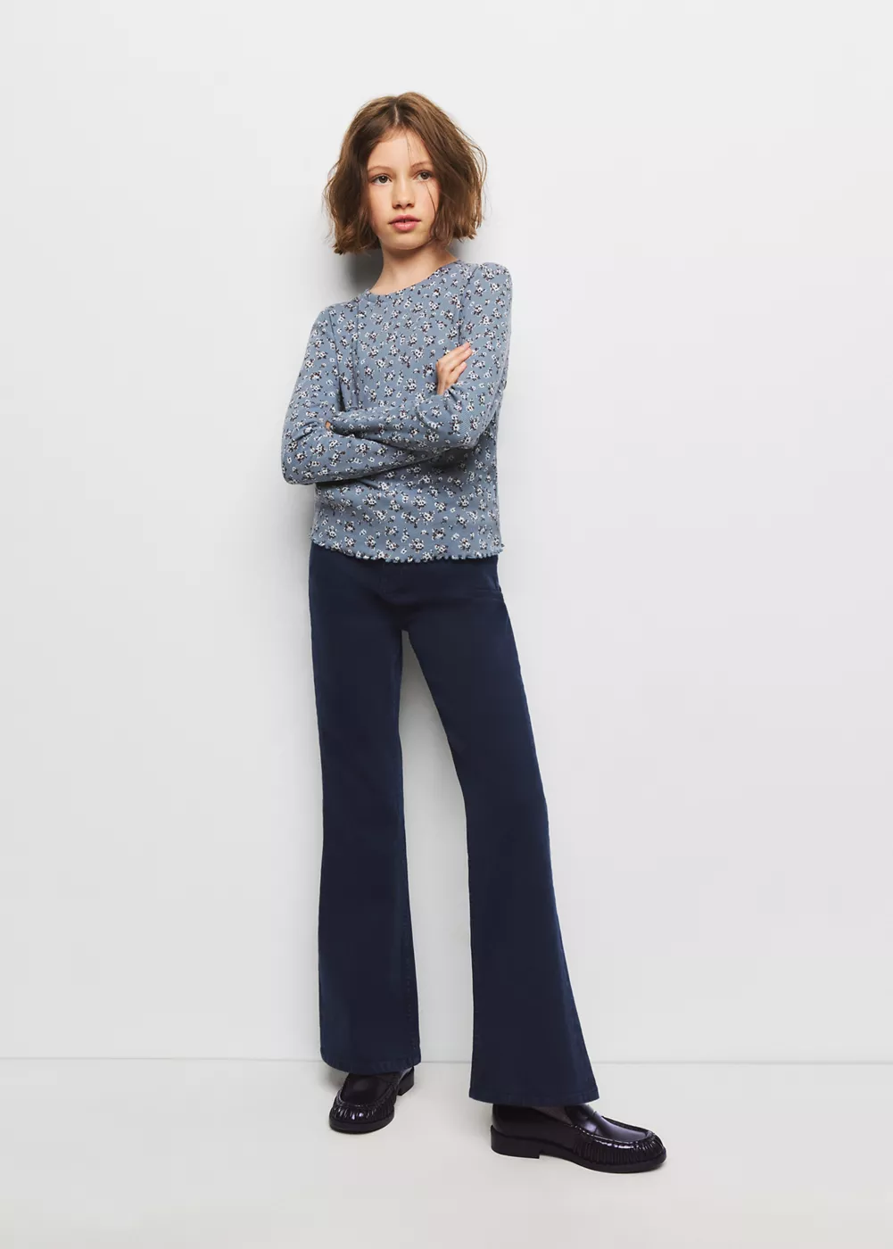 Jean flare sans taille, MANGO KIDS