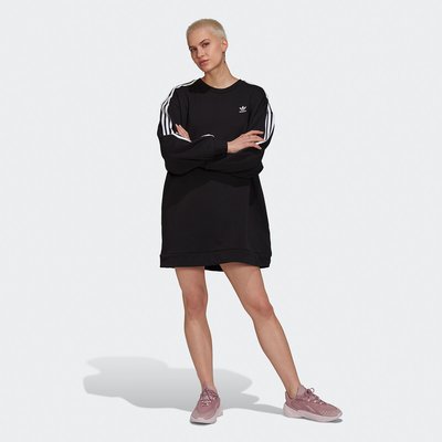 Adicolor Classics Sweatshirt Dress with Embroidered Logo in Cotton adidas Originals