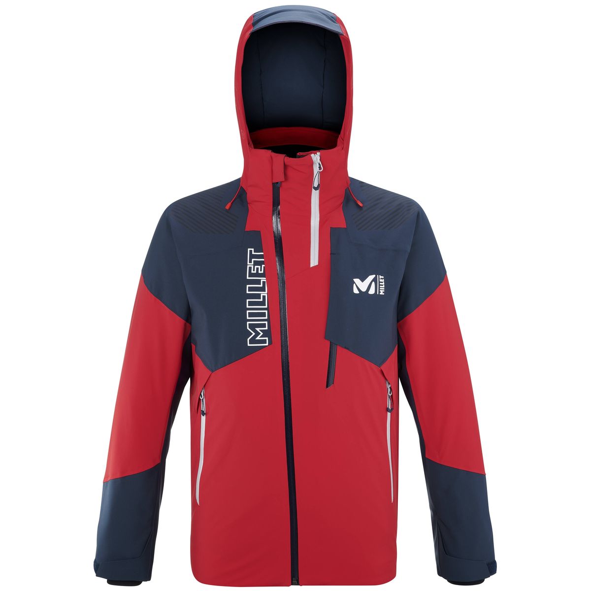 veste ski rouge