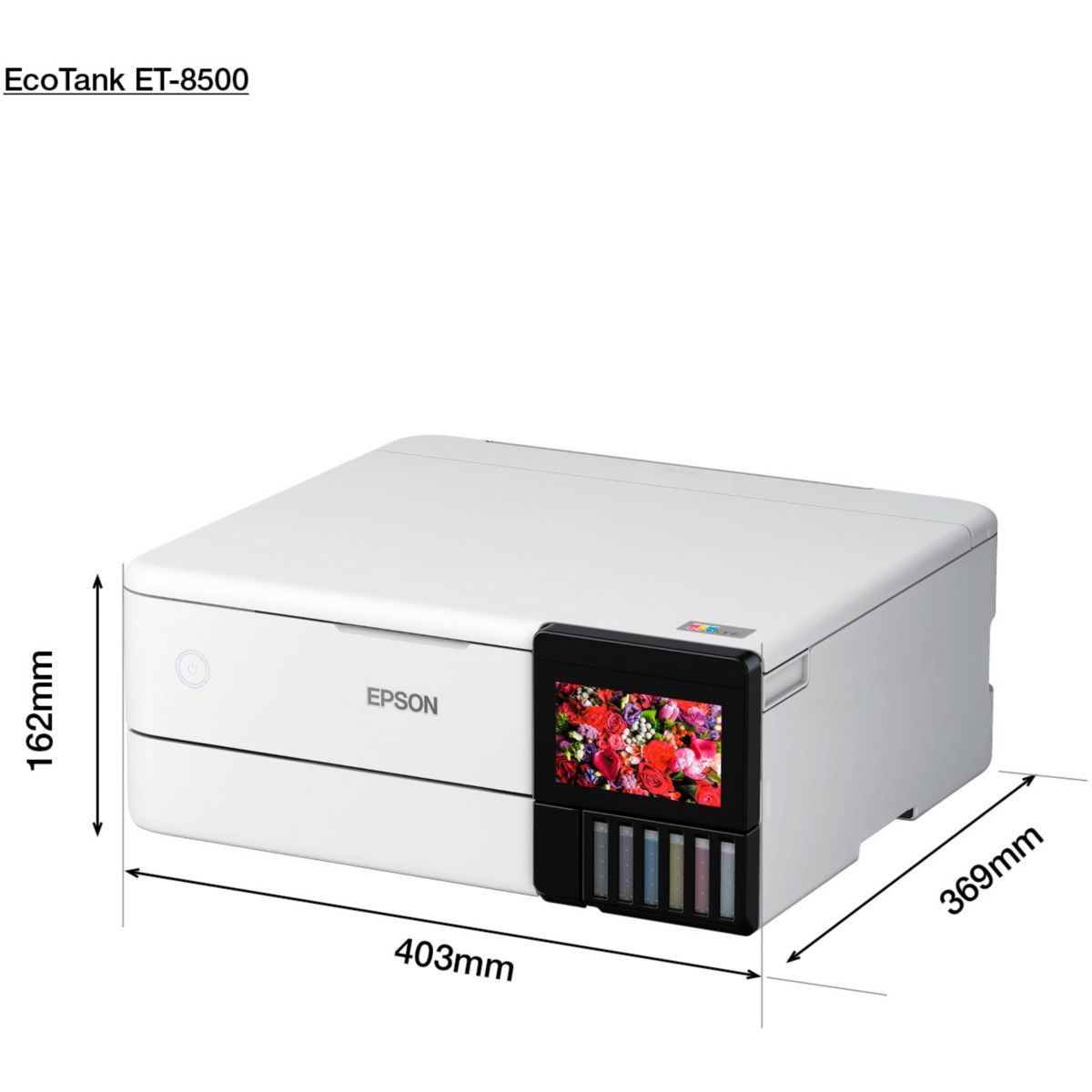 Imprimante jet d'encre ecotank et-8500 blanc Epson