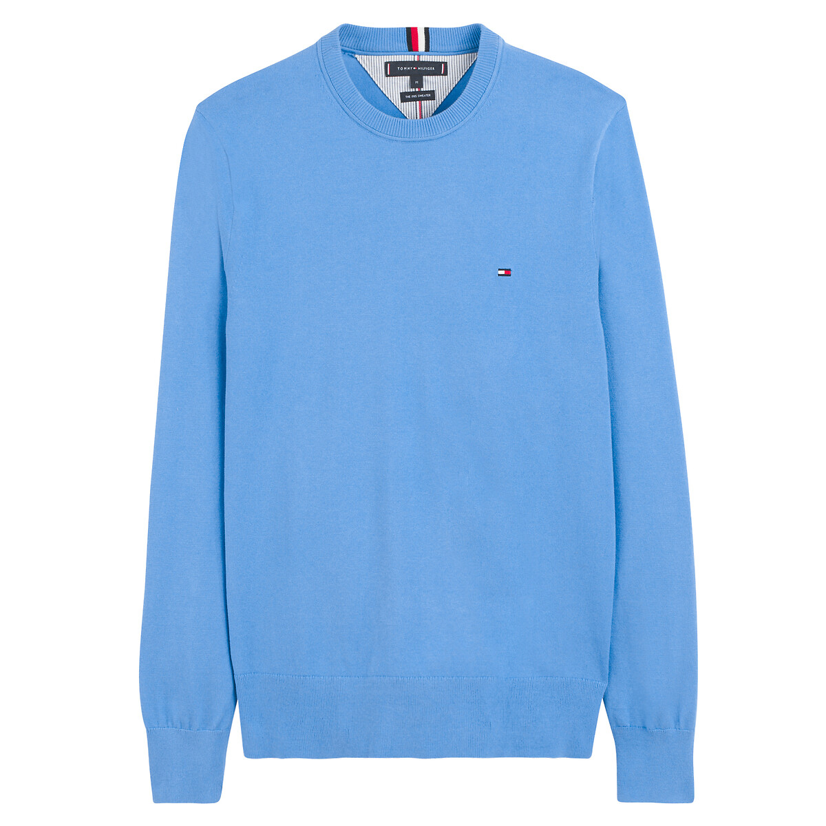 Image of 1985 Logo Embroidery Jumper in Cotton Mix with Crew Neck
