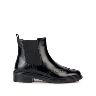 Walk Pleasure Chelsea Boots in Breathable Leather GEOX