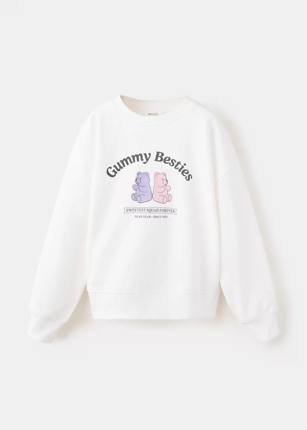 Sweat-shirt coton imprimé, MANGO KIDS