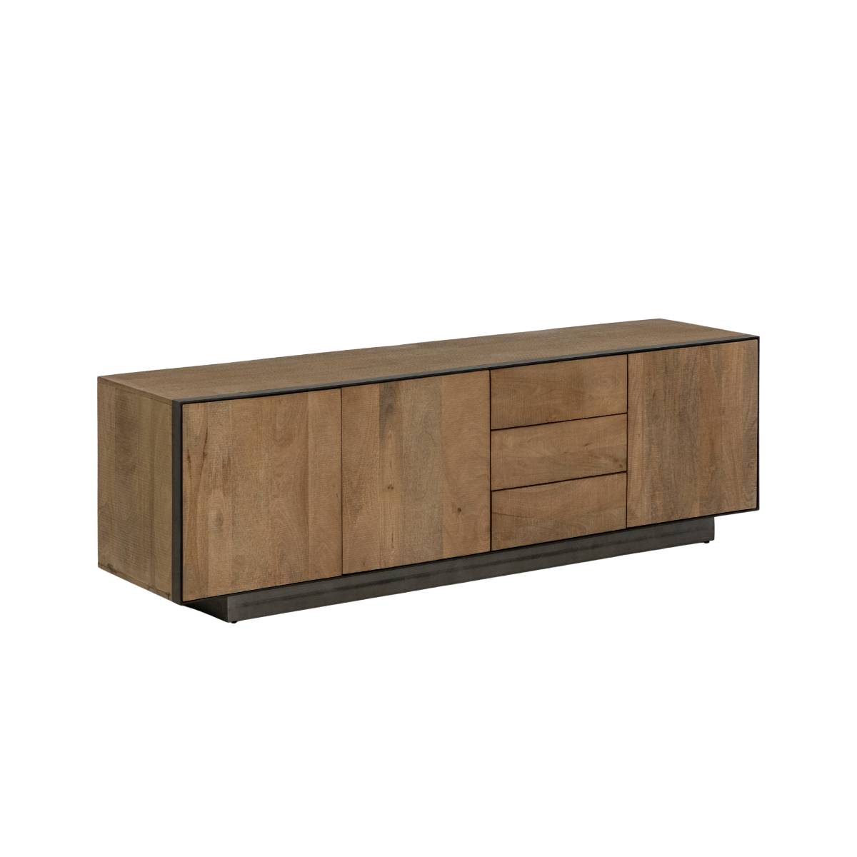 Meuble TV en bois de manguier ISIL, MADE IN MEUBLES