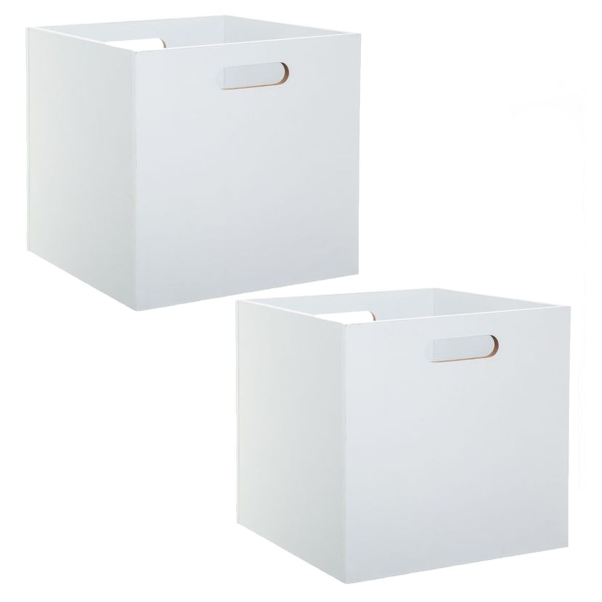 Lot De 2 Boîtes Euro Empilables 60x40x27 Cm Noir - Récipients De Rangement Robuste Avec Poignées
