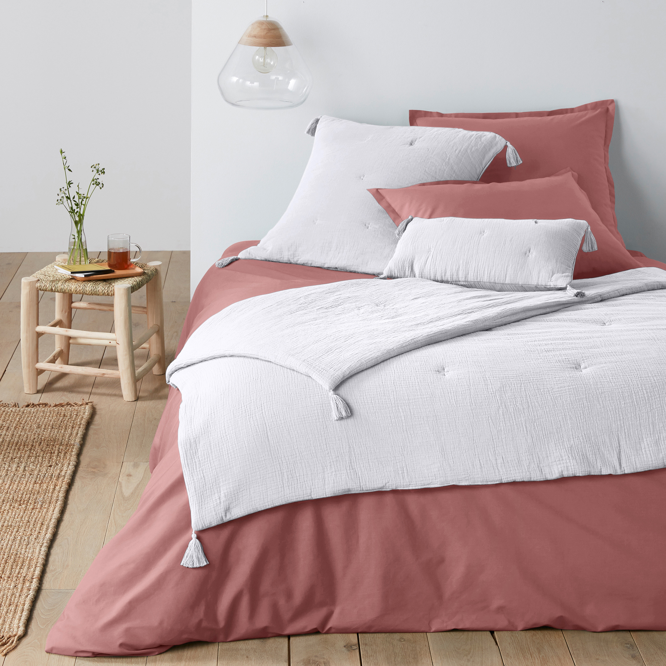 Kumla cotton muslin quilt La Redoute Interieurs | La Redoute