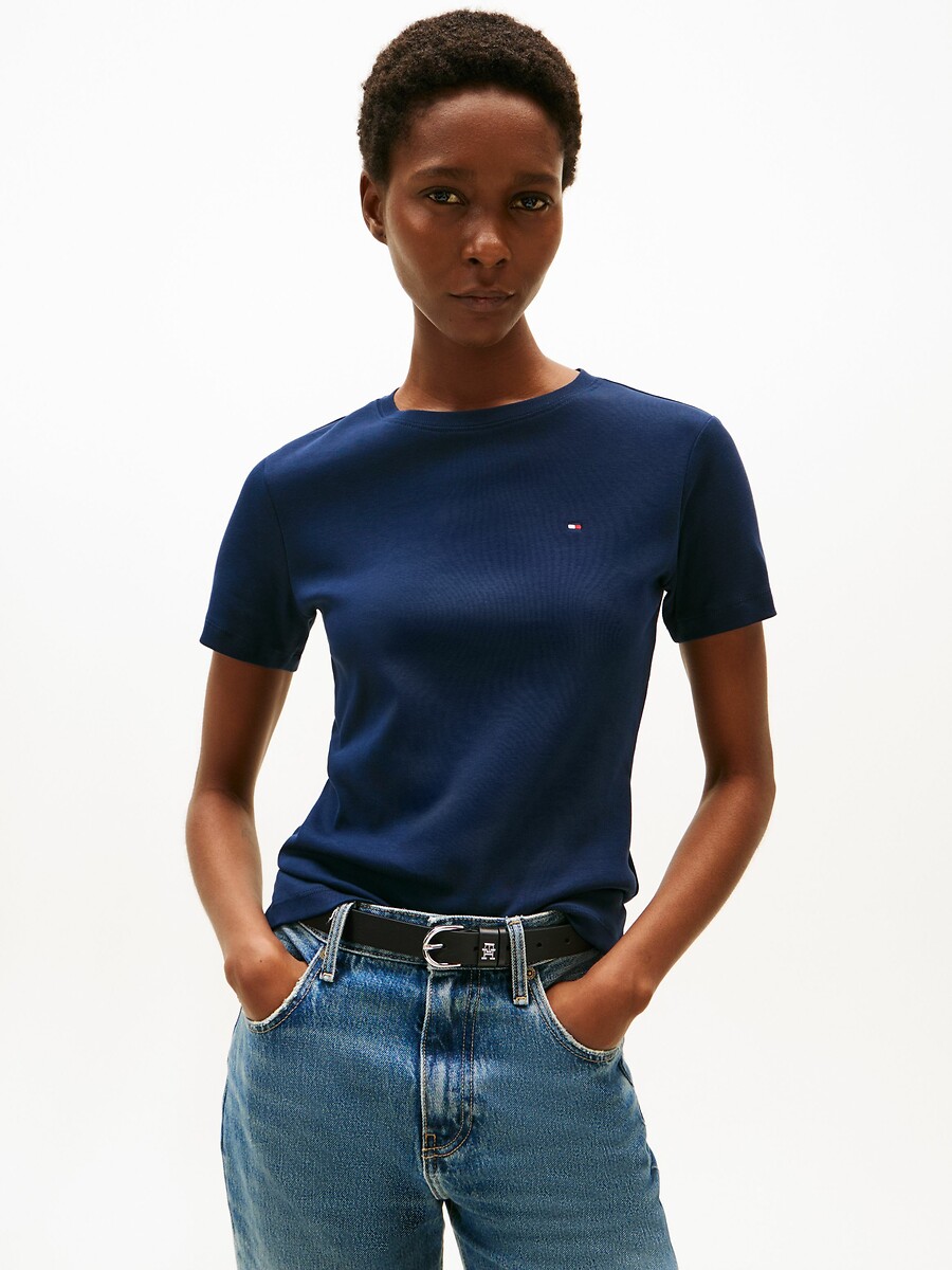 T-shirt a maniche corte, TOMMY HILFIGER