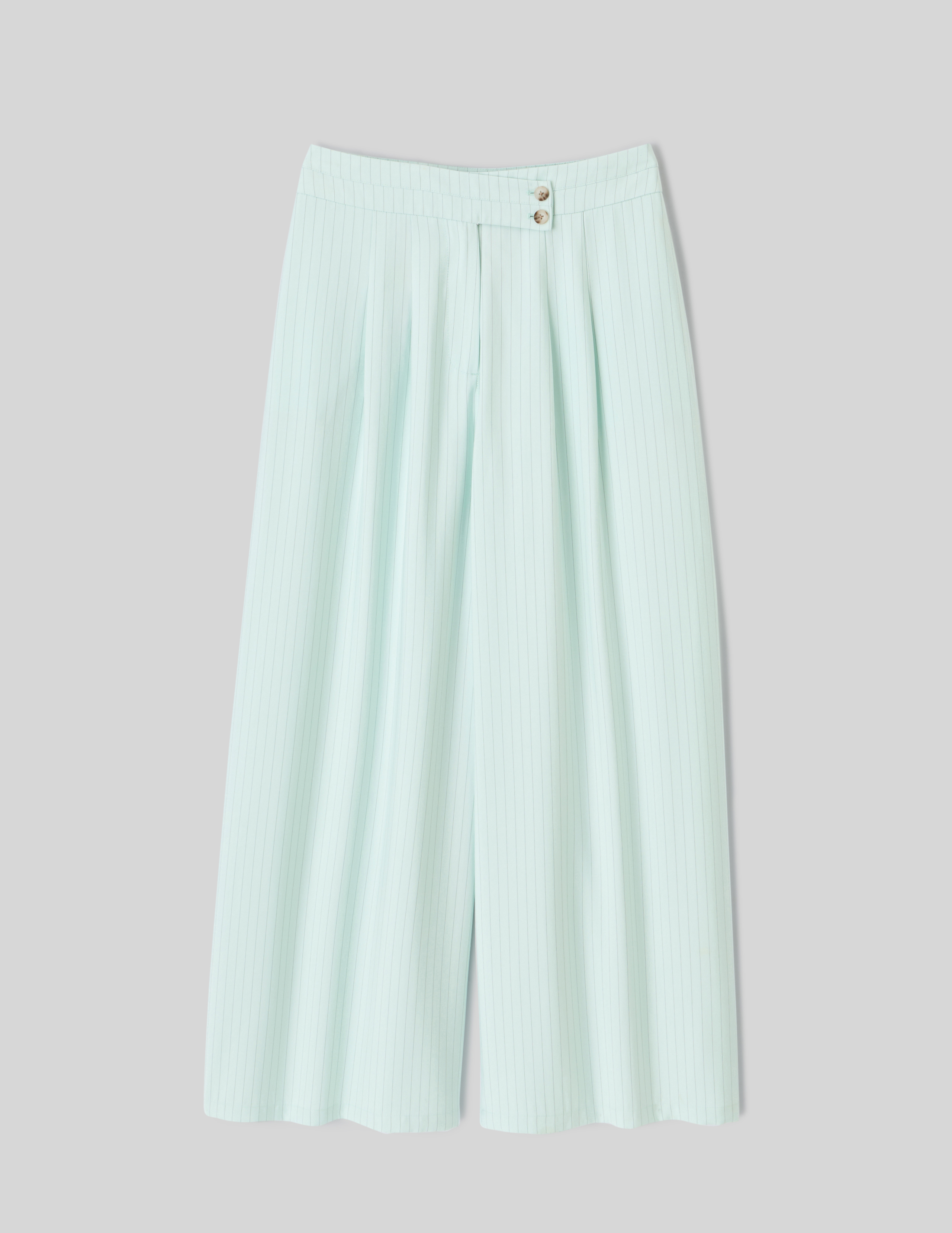 Pantalon fluide ceinture asymétrique, BZB