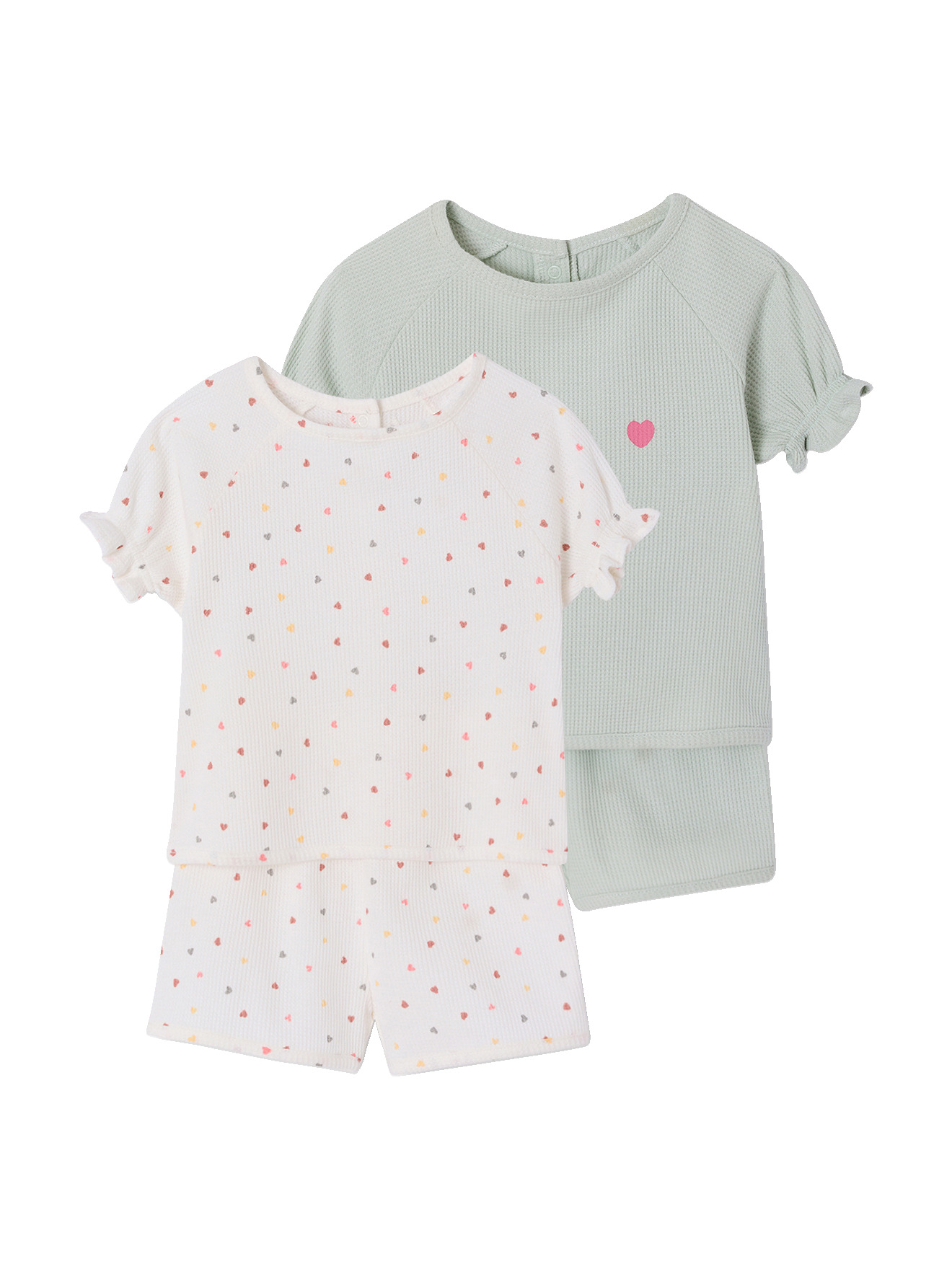 Lot 2 pyjashorts pratique, VERTBAUDET