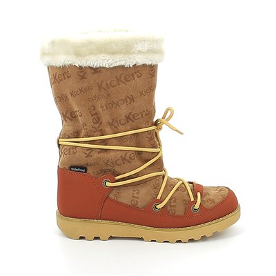 Kick Neosnow Après-Ski Ankle Boots in Leather KICKERS