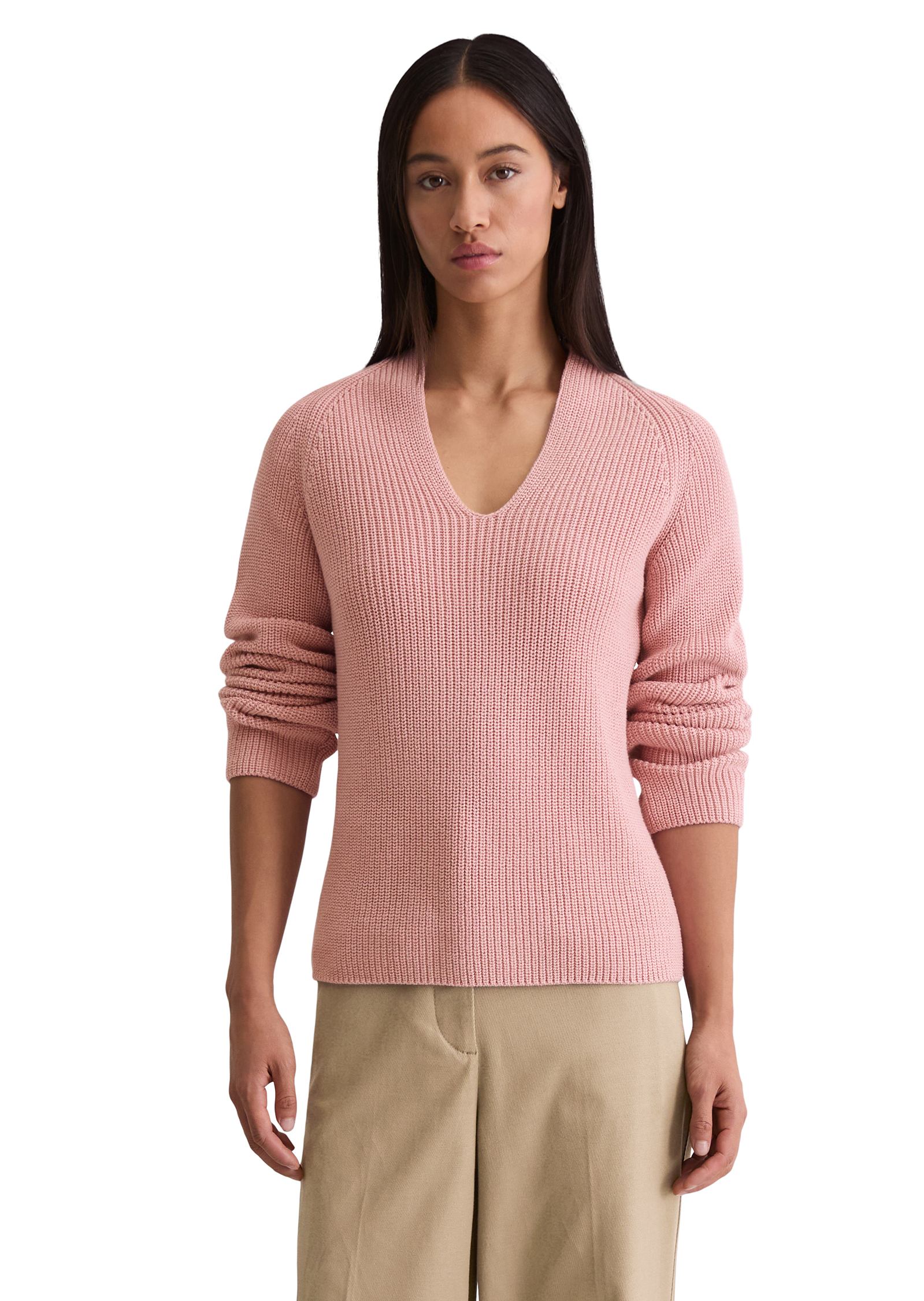 Pullover DfC regular en pur coton organique, MARC O'POLO