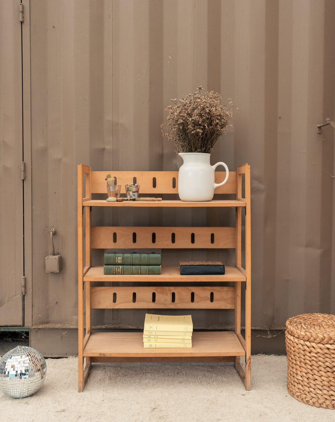 Étagère de bouquiniste en bois Gaëlle N°1581 - Bon état, DEBONGOUT